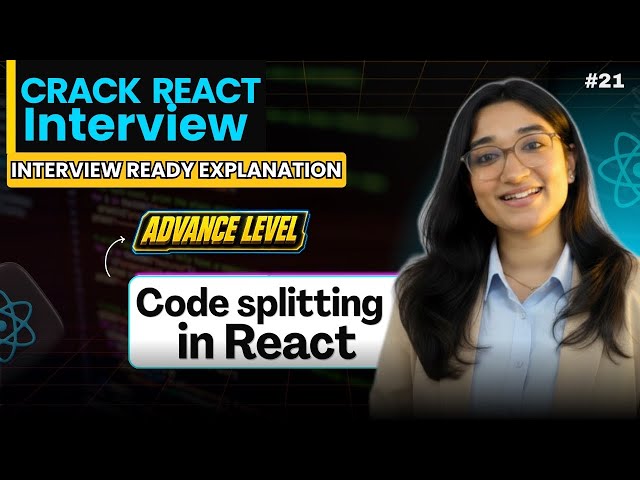 Code Splitting in React JS | Lazy Loading | performance optimization in React