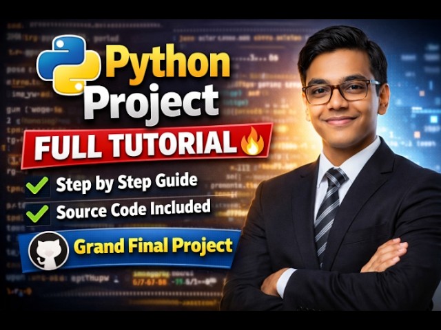 My Grand Python Project Demo & Tutorial | GitHub Code Included 💻