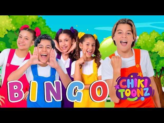 B-I-N-G-O 🐶 BINGO the Dog | Learn to Spell & Sing! | Chiki Toonz English