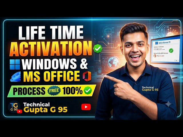 Windows 10 Full process|| Ms office full tutorial|| #technology @TechnicalGuptaG95 