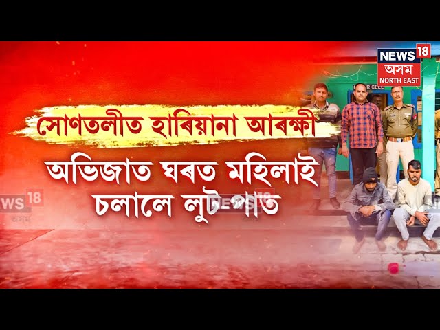 Sontoli Theft : চুৰি সোণ বিচাৰি অসম পালেহি হাৰিয়ানাৰ আৰক্ষী | N18V