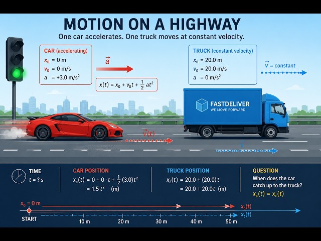 AP Physics C: Constant Acceleration & Problem-Solving Strategies (1.3a)