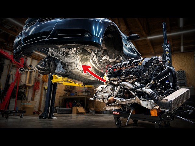 How To Replace A BMW Engine | Start To Finish