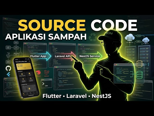 SOURCE CODE APLIKASI SAMPAH | Flutter + Laravel + NestJS