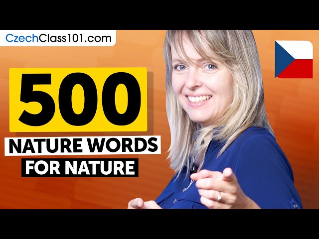 Czech Nature Words for Nature Lovers!
