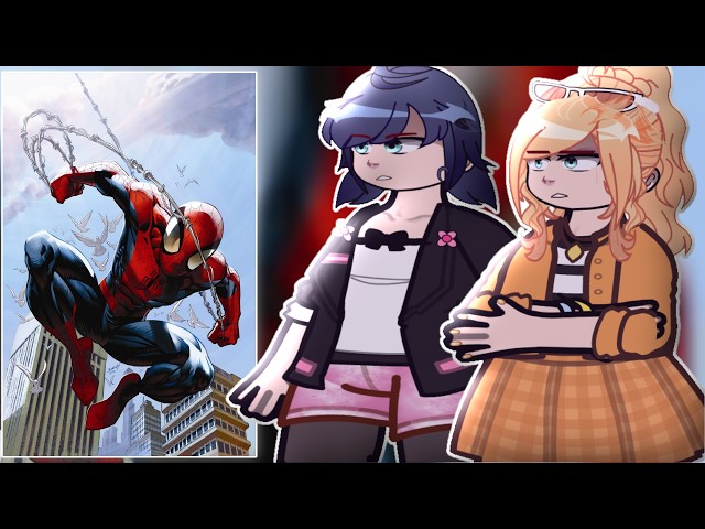 Miraculous React To Spider Man - Gacha React 🇺🇸/🇧🇷