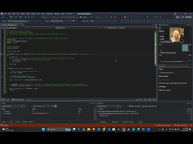 Visual Studio Debugger