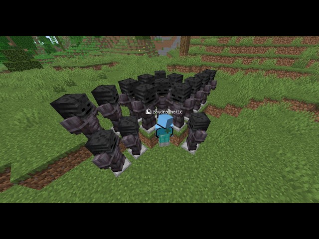 Minecraft Speedrunner VS 15 AI Hunters