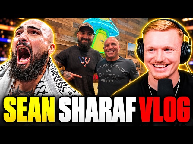 Sean Sharaf Opens Up About The Joe Rogan Experience & His Future | Fight Society Vlog & Interview