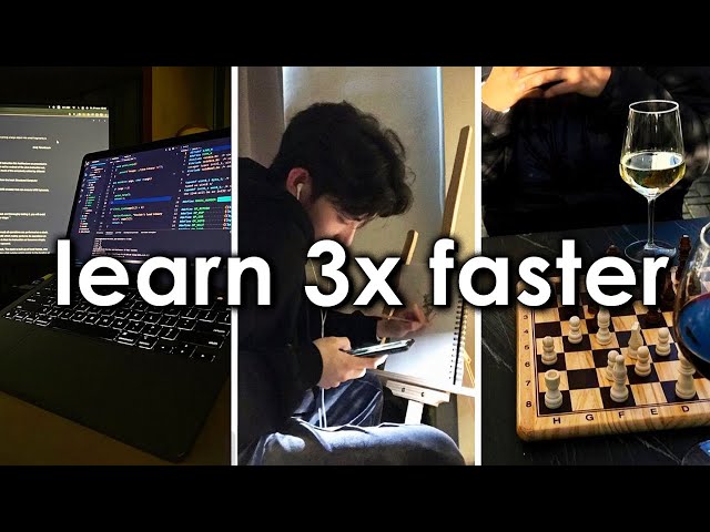 How To Learn Any Skill So FAST It Feels ILLEGAL