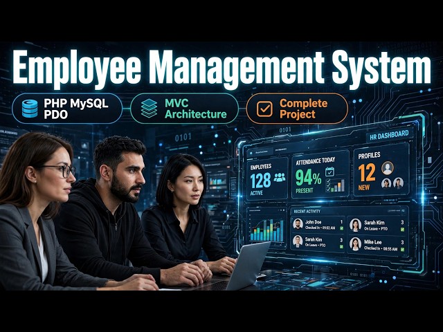 Employee Management System Using PHP MySQL PDO and MVC architecture