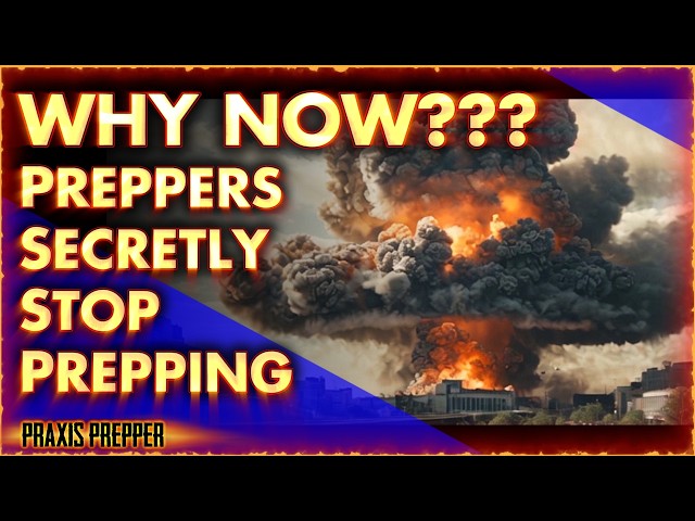 Famous Preppers Secretly STOPPED Prepping