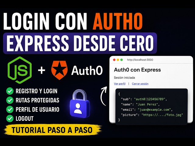 Login con Auth0 en Node.js y Express  en 5 minutos