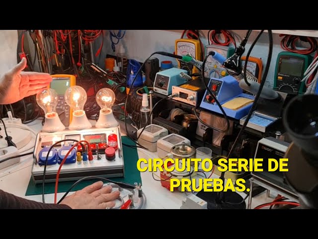 CIRCUITO SERIE PARA PRUEBAS EN LABORATORIO DE ELECTRONICA. review