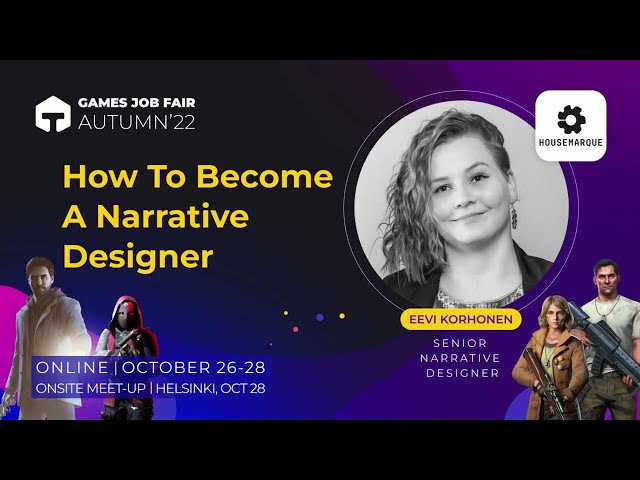 How to Become a Narrative Designer