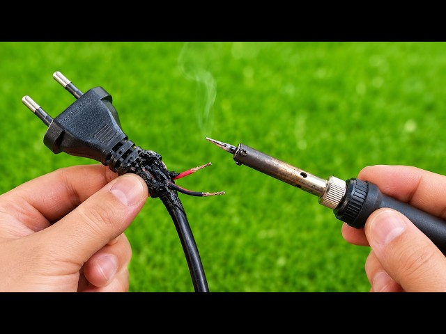 You won't believe what I made out of an old, broken wire - my neighbor was shocked