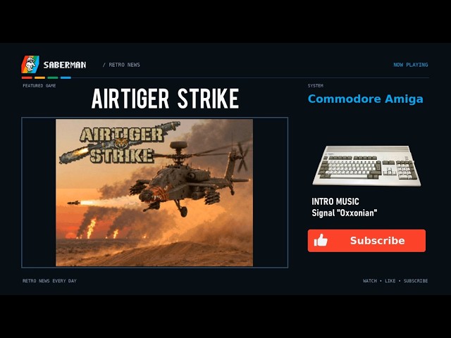 Commodore Amiga -=AirTiger Strike=-🤖AI