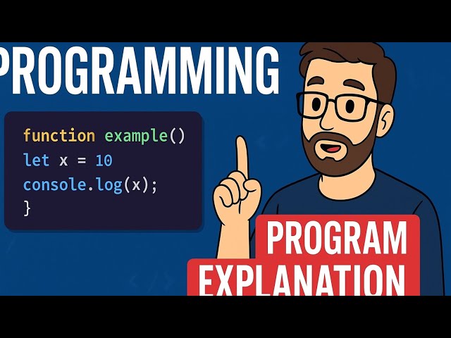  🧑🏻‍💻Programming & Program Explanation |Learn Coding Basics#Programming #CodingForBeginners