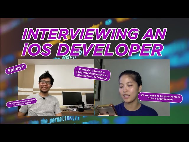 Interviewing an iOS Developer (PHILIPPINES 🇵🇭) | Bea D.