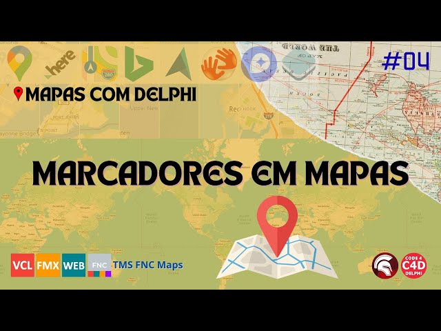 Maps with Delphi 04 - Markers