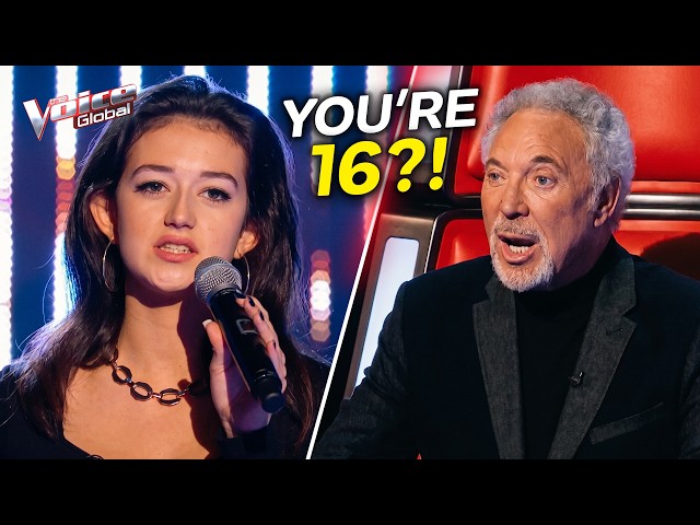 16-Year-Old Singer Shocked Sir Tom Jones With Her Incredible Voice | The Voice Journey #174 [4K]