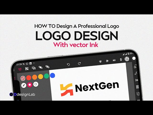 Vector Ink Tutorial On How to Design a Professional Logo | Adobe illustrator#logo 