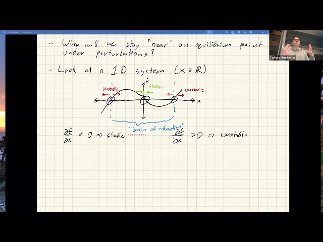 Optimal Control (CMU 16-745) 2025 Lecture 2: Equilibria, Stability, and Discrete-Time Dynamics