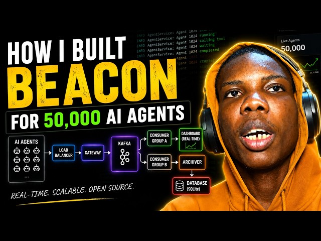 I Built a System That Can Handle 50,000 AI Agents (Open Source)
