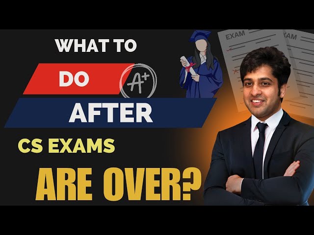 🎓 What to Do After CS Exams? 🤔📈 CS Executive Lectures in English | Jahangir Tutorials | New Syllabus