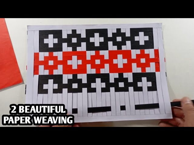 Easy Paper Weaving Tutorial | 2 Satisfying Paper Craft Projects to Make at Home