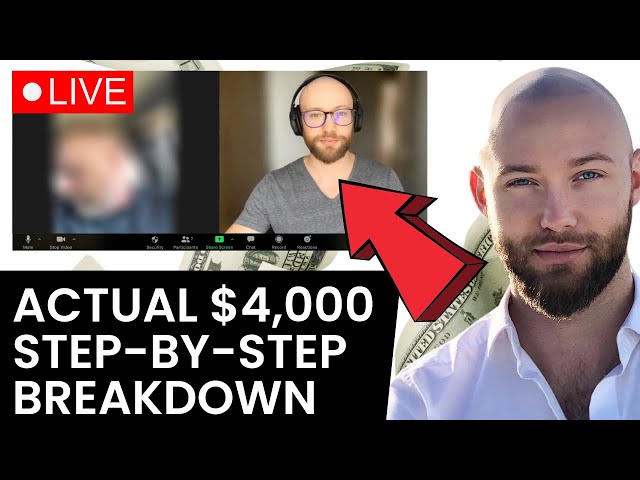 Live Web Design Sales Call ($4,000 Sales Call Closed)
