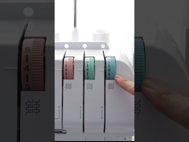 ✂️ How to Sew a Rolled Hem on a Brother 1034DX Serger | Serger Tips for Beginners