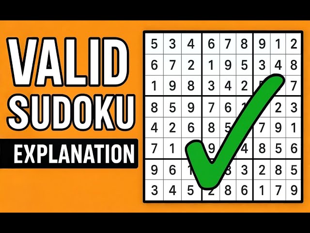 Visual Explanation of 36. Valid Sudoku