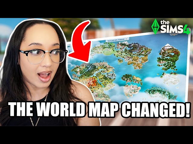 The Sims 4 Finally Has a REAL World Map!