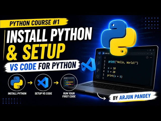 Python Programming Course 2026 | Part 1 | Complete Beginner Guide