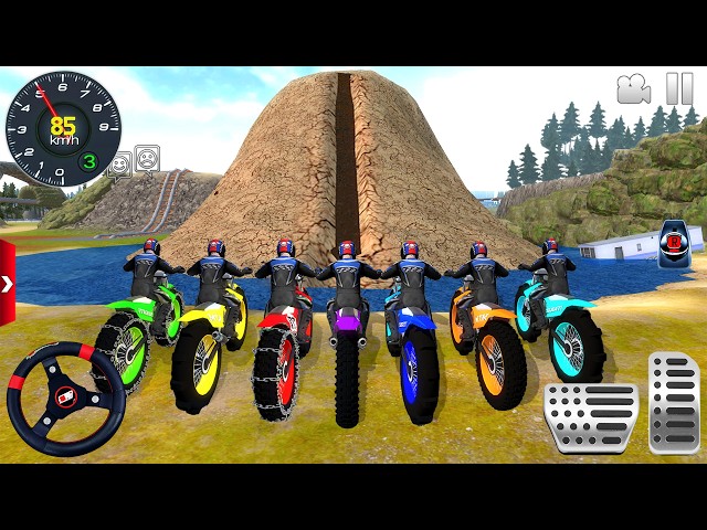 Motocross Impossible Bike Offroad Racing 3D - Extreme Motor Bike Simulator - Android GamePlay #2