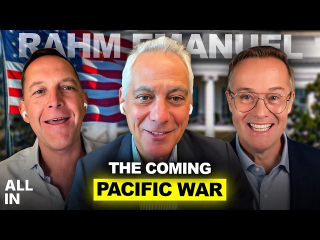 Rahm Emanuel: Trump's Foreign Policy, China, Europe's Decline, Immigration & DSA vs Democrats
