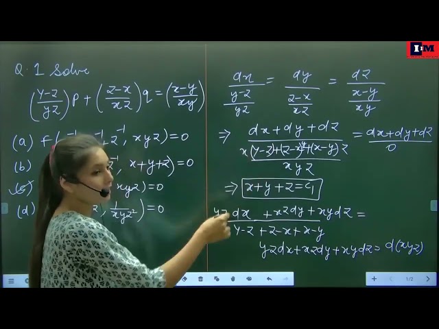 213)Partial Differential Equation Class-2,IIMJaipur Classes #rpscexam #maths #2ndgrade #2ndgrademath
