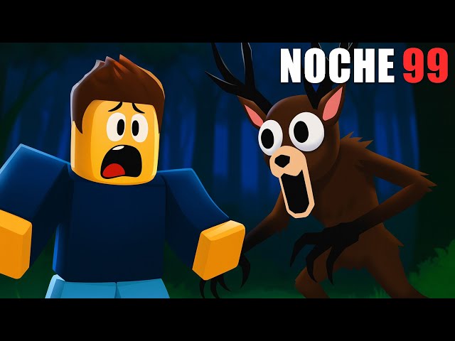 ¡Sobreviviendo 99 NOCHES a un CIERVO MALIGNO!