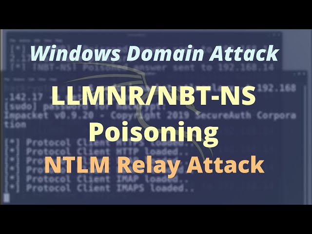LLMNR Poisoning | NTLM Relay Attack | Windows Domain | Reverse Shell