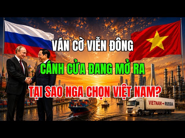 Khi Nga Mở Cửa: Doanh Nghiệp Việt Có Thể Bước Vào Ván Cờ Xuyên Lục Địa