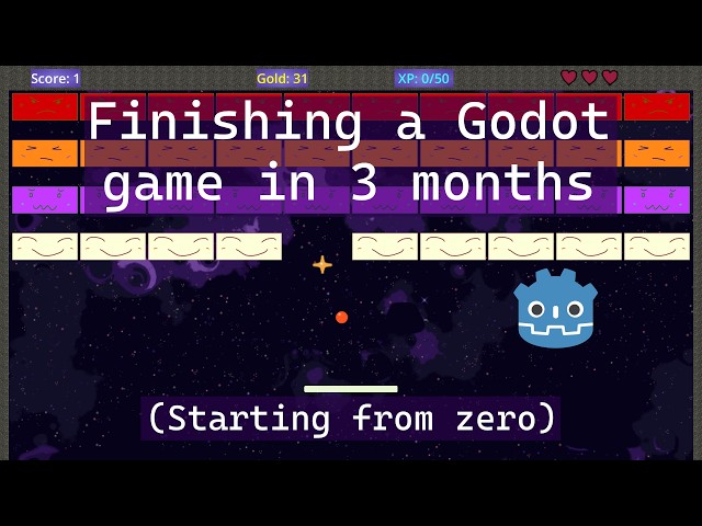 Making a Game in Godot in 3 Months (No Prior Experience)