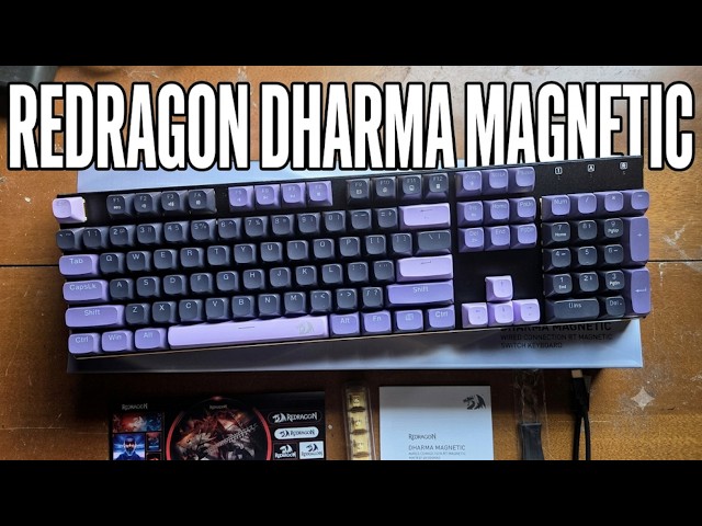 The All New Dharma Magnetic Is An Absolute FPS Beast. Redragon K556 HE. Unboxing & Gameplay.