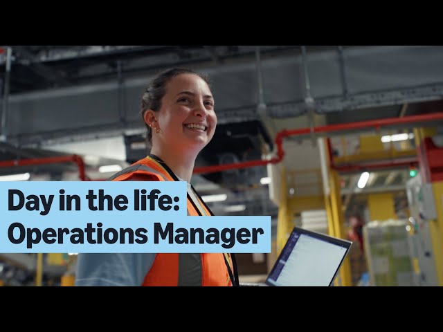 Day in the Life - Amazon Operations Manager