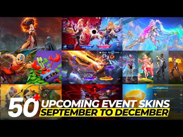 53 UPCOMING EVENTS SKINS MLBB - KAGURA LEGEND, FREE LAYLA COLLECTOR, ASPIRANT 5.0, KUNG FU PANDA