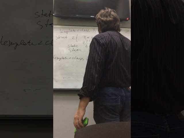 Template with static variables c++