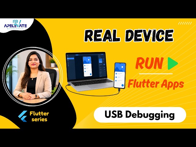 8. Connect Real Android Phone to Flutter | Run App Using USB Debugging