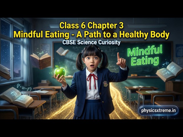 Class 6 Science Curiosity Chapter 3 | Mindful Eating | A Path to a Healthy Body | CBSE
