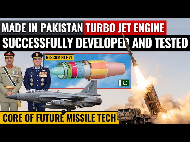 Made in Pakistan Micro Jet Engine | For Missiles and Pakistan's Rocket Force | Defence Outpost
