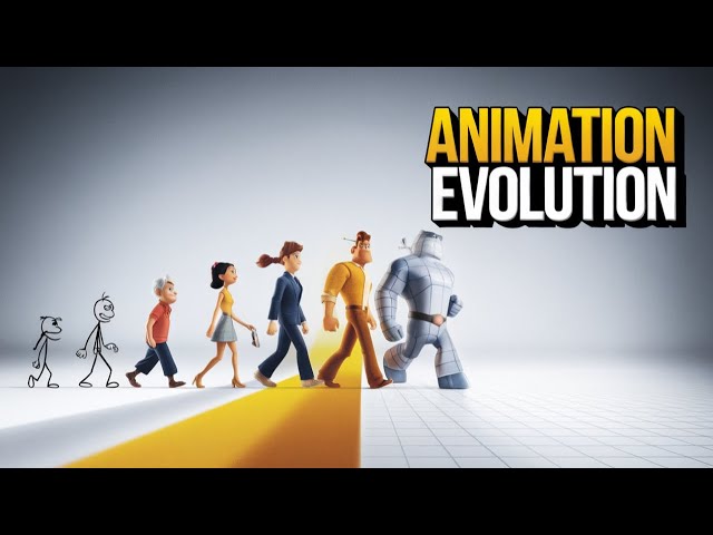 Animation Evolution: From Sketches to CGI!